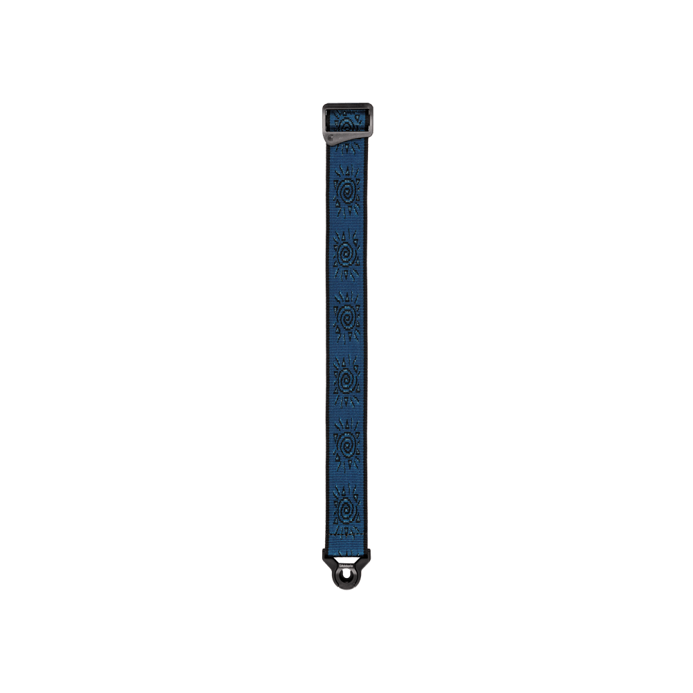 D'addario 50balpw04 Auto Lock Vintage Planet Waves, Suns/blue - Gitarrengurt - Variation 1