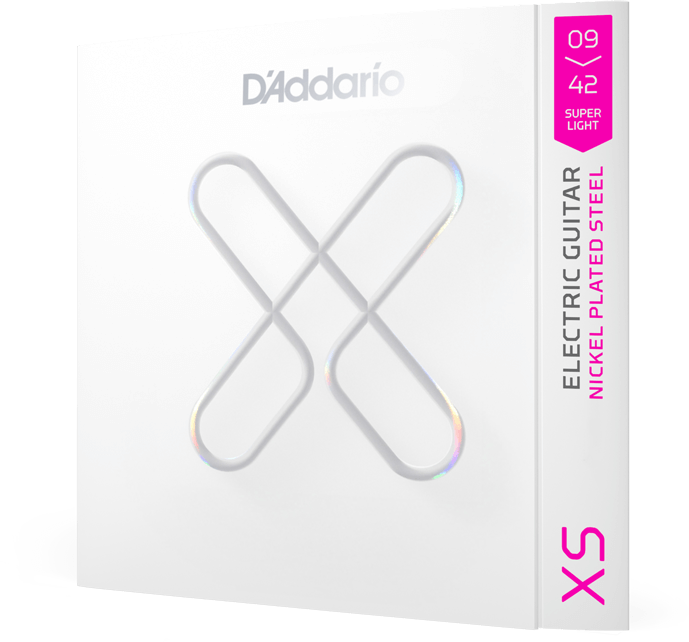 D'addario Jeu De 6 Cordes 09-42 Super Light Coated Electric Guitar Strings 2-pack - E-Gitarren Saiten - Main picture
