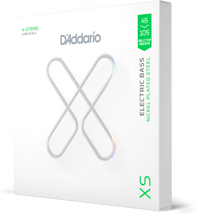 D'addario 45-105 Light Top Medium Bottom, Long Scale Coated Bass Strings - E-Gitarren Saiten - Main picture