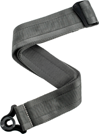 D'addario 50bal09 Auto Lock Guitar Strap, Metal Grey - Gitarrengurt - Main picture