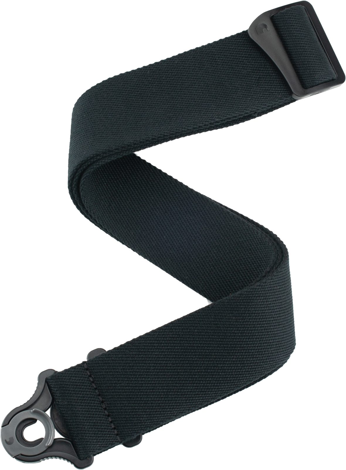 D'addario Auto Lock Strap Skater Black - Gitarrengurt - Main picture