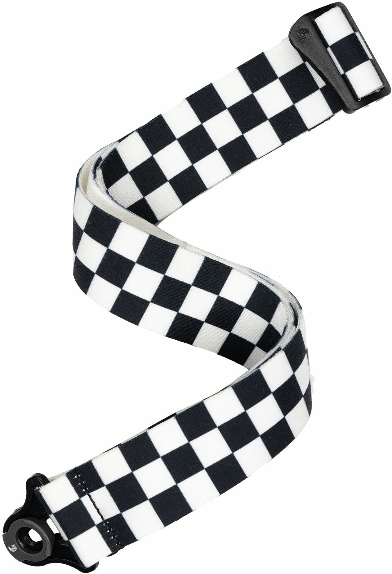 D'addario Auto Lock Strap Skater Checkerboard - Gitarrengurt - Main picture