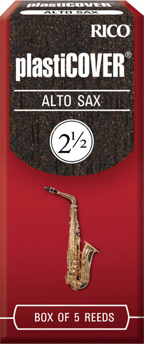 D'addario BoÎte De 5 Anches Plasticover Saxophone Alto Force 2,5 - Blatt für Saxophon - Main picture