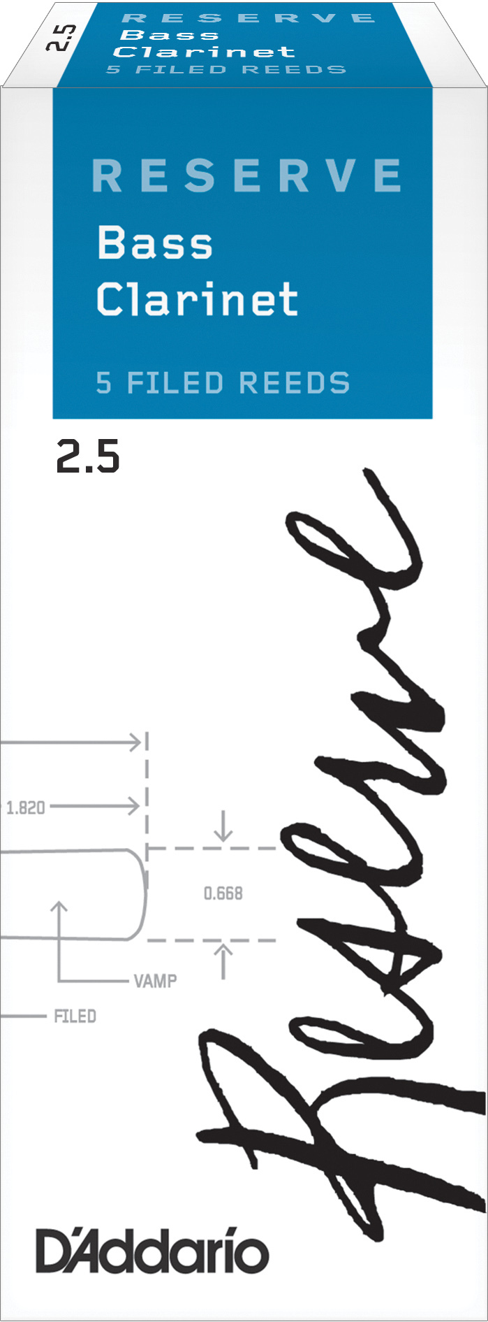 D'addario Der0525 - Klarinettenblatt - Main picture