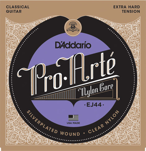 D'addario Jeu De 6 Cordes Ej44 Pro Arte  Classical Nylon Core - Hard Tension - Konzertgitarre Saiten - Main picture