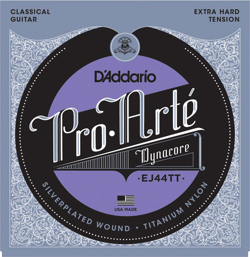 D'addario Jeu De 6 Cordes Ej44t Pro Arte Classical Dynacore - Extra Hard Tension - Konzertgitarre Saiten - Main picture