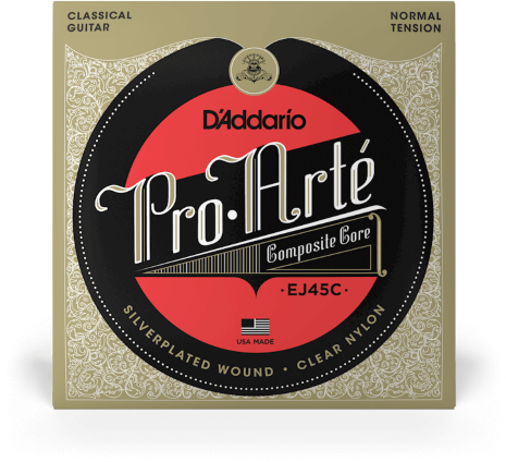 D'addario Jeu De 6 Cordes Ej45c Pro Arte Classical Composite Core - Normal Tension - Konzertgitarre Saiten - Main picture