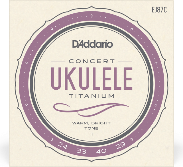 D'addario Ej87c UkulÉlÉ Concert (4)  Pro-artÉ Titanium 024-029 - Ukulele Saiten - Main picture