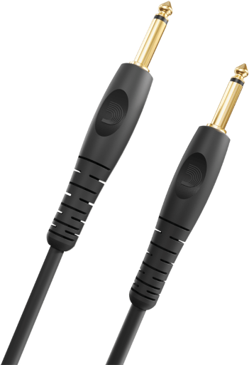 D'addario Instrument Gra10 Custom Gold Coude Droit 3m - Kabel - Main picture