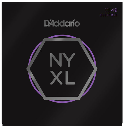 D'addario Jeu De 6 Cordes Nyxl1149 Nickel Wound Electric Guitar Medium 11-49 - E-Gitarren Saiten - Main picture