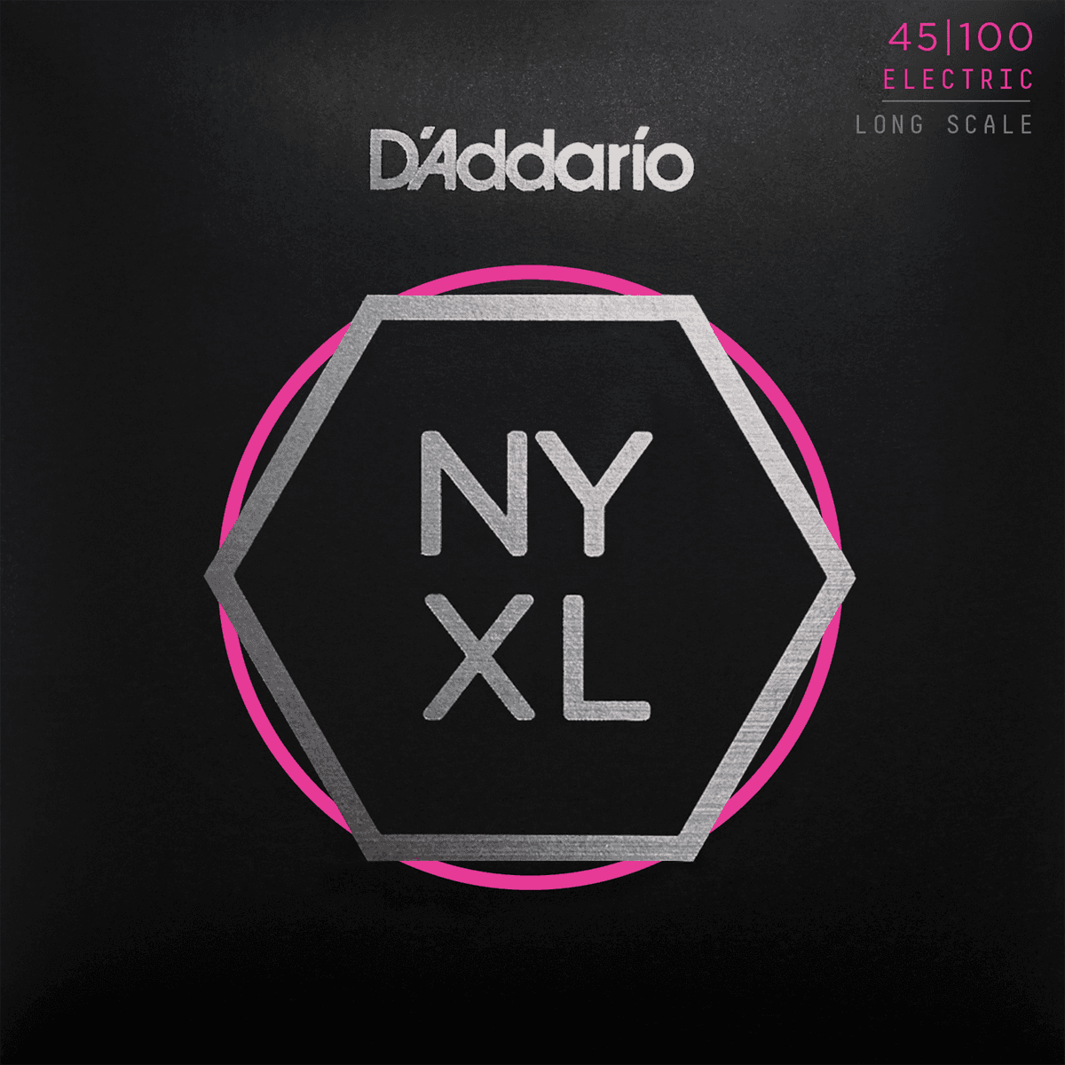 D'addario Jeu De 4 Cordes Nyxl45100 Nickel Wound Electric Bass Long Scale Regular Light 45-100 - E-Bass Saiten - Main picture