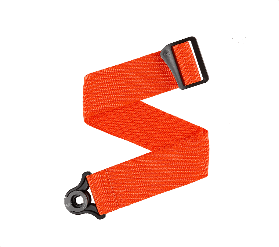 D'addario Sangle Auto Lock Pour Guitare, Orange - Gitarrengurt - Main picture