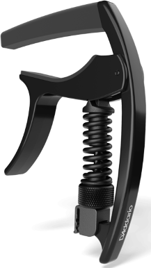 D'addario Tri Action Capo - Black - Kapodaster - Main picture