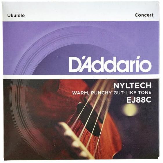 Ukulele saiten D'addario Nyltech Ukulele Concert 24-26 EJ88C - Saitensätze 