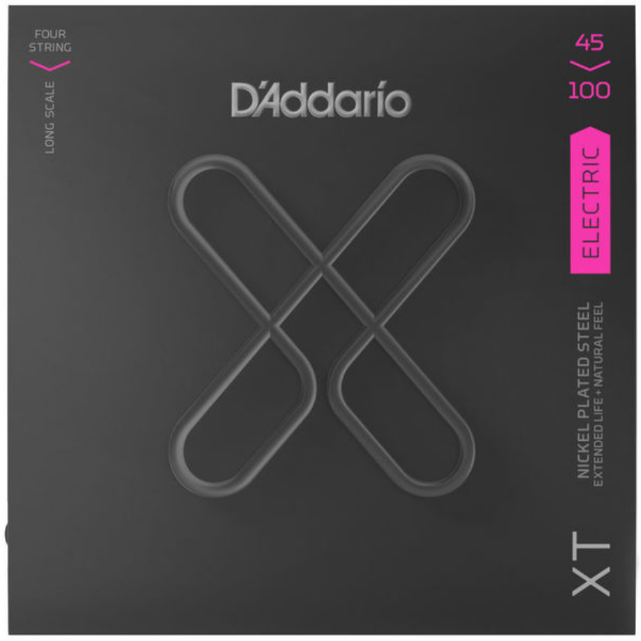 D'addario Xtb45100 Nps Electric Bass Long Scale 4c 45-100 - E-Bass Saiten - Main picture