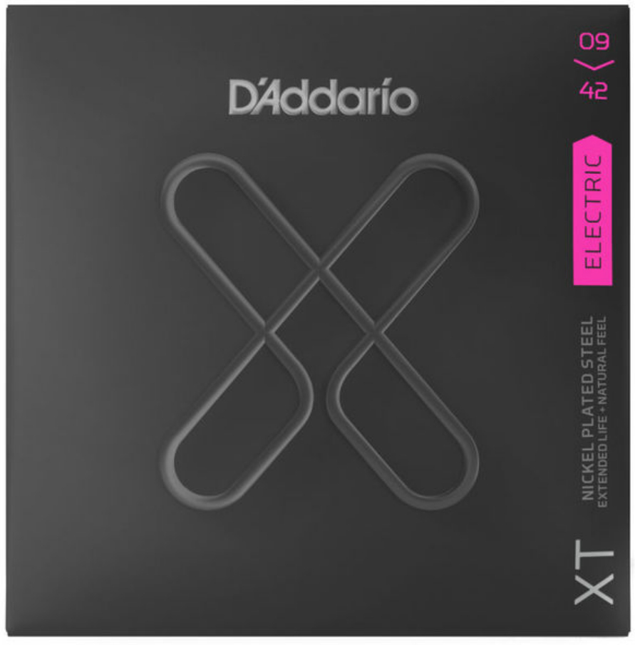 D'addario Xte0942 Electric Guitar Nickel Plated Steel 6c 09-42 - E-Gitarren Saiten - Main picture