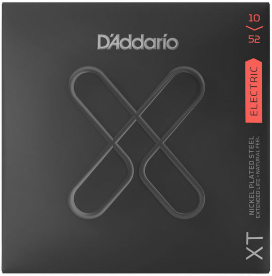 D'addario Xte1052 Electric Guitar Nickel Plated Steel 6c 10-52 - E-Gitarren Saiten - Main picture