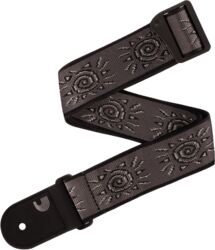 Gitarrengurt D'addario 50PW03 Vintage Planet Waves Suns Silver