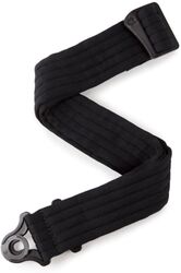 Gitarrengurt D'addario Auto Lock Strap Black Padded Stripes