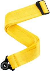 Gitarrengurt D'addario Auto Lock Strap Mellow Yellow