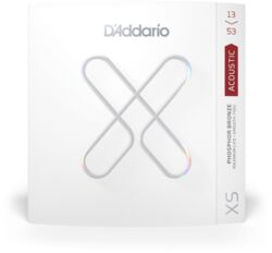 Westerngitarre saiten D'addario XS Phosphor Bronze Coated Acoustic Guitar Strings, 13-53 Hybrid Light - Saitensätze