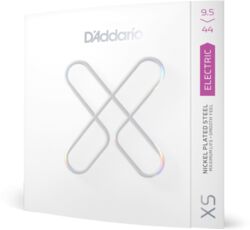 E-gitarren saiten D'addario XS Nickel Electric Guitar Strings, 9.5-44 Super Light Plus - Saitensätze