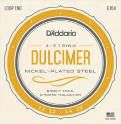 Westerngitarre saiten D'addario EJ64 Dulcimer string set - Saitensätze 
