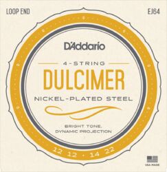 Westerngitarre saiten D'addario EJ64 Dulcimer string set - Saitensätze