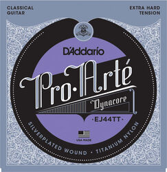 Konzertgitarre saiten D'addario EJ44T Pro Arte Classical Dynacore - Saitensätze 