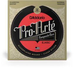 Konzertgitarre saiten D'addario EJ45C Pro Arte Classical Composite Core - Saitensätze 