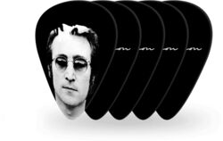 Plektren D'addario John Lennon “Mind Games” Guitar Picks, Medium (0.7mm), 10-Pack