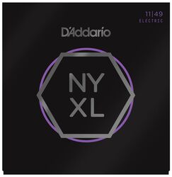 E-gitarren saiten D'addario NYXL1149 Nickel Electric Guitar 11-49 - Saitensätze