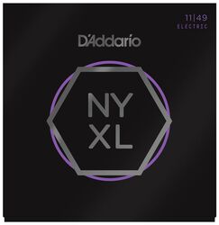 E-gitarren saiten D'addario NYXL1149 Nickel Electric Guitar 11-49 - Saitensätze 