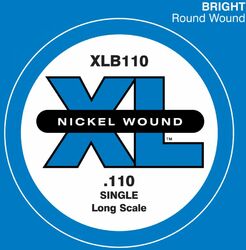 E-bass saiten D'addario XLB110 Bass (1) XL Nickel Wound 110 Long Scale - Saite je stück