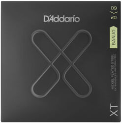 Banjo saiten D'addario XTJ0920 5-String Banjo Nickel Plated Steel 09-20 - Saitensätze 