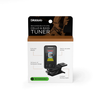 D'addario Eclipse - Accordeur Rechargeable - Stimmgerät für Gitarre - Variation 4