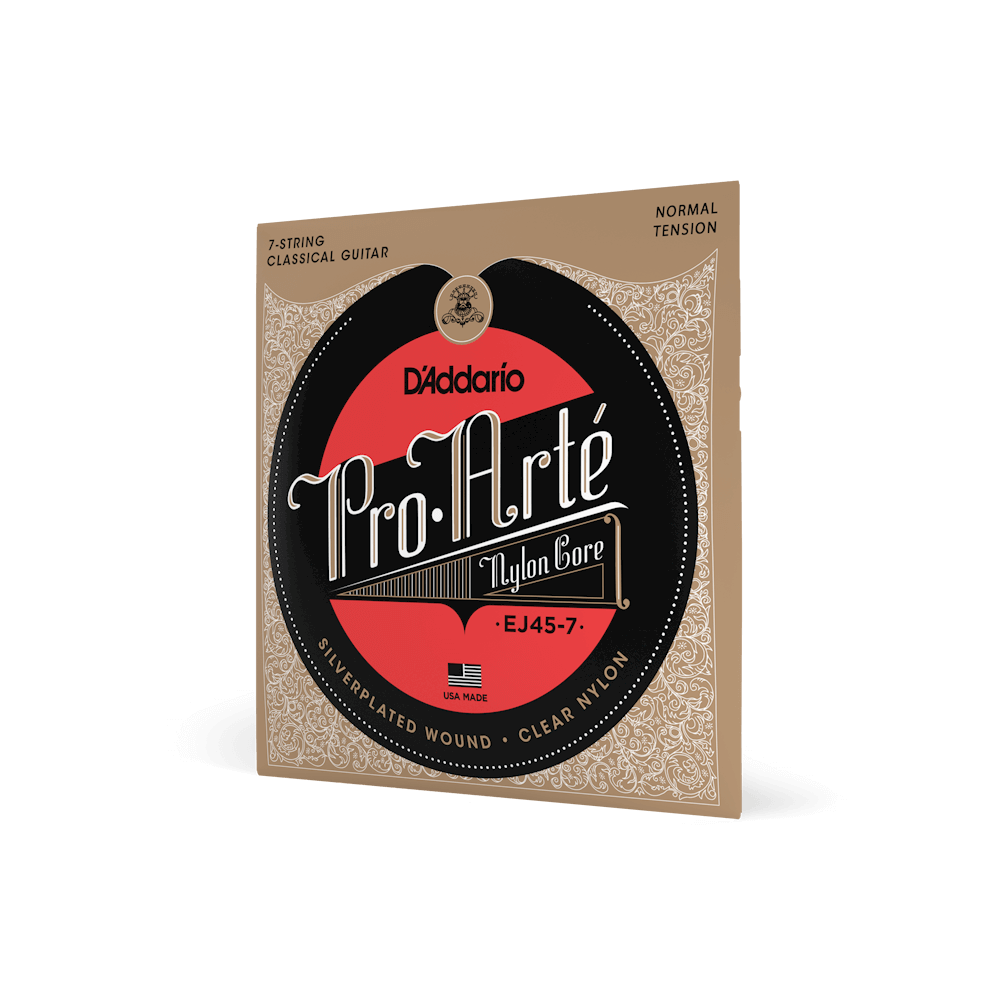 D'addario Ej45-7 7 String Nylon Classic - Konzertgitarre Saiten - Variation 2
