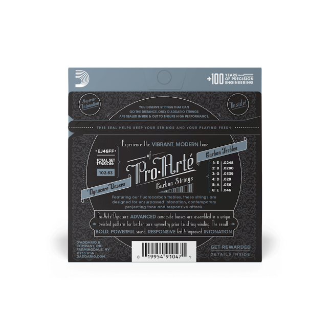 D'addario Ej46ff Pro Arte Classical Carbon - Hard Tension - Konzertgitarre Saiten - Variation 1