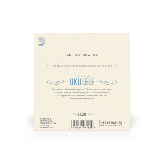 D'addario Ej53t Pro-arte Rectified Nylon Noir Ukulele Tenor - Ukulele Saiten - Variation 1