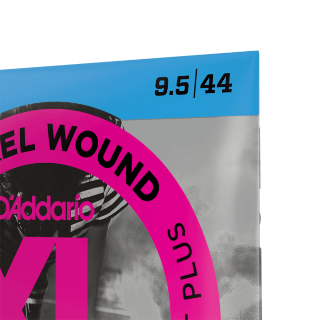 D'addario Jeu De 6 Cordes Exl120+ Nickel Round Wound Super Light Plus 9.5-44 - E-Gitarren Saiten - Variation 1