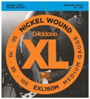EXL160M Electric Bass 4-String Set Nickel Round Wound Medium Scale 50-105 - satz mit 4 saiten