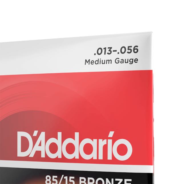 D'addario Ez930 85/15 Bronze Acoustic Guitar Strings, Medium, 13-56 - Westerngitarre Saiten - Variation 1
