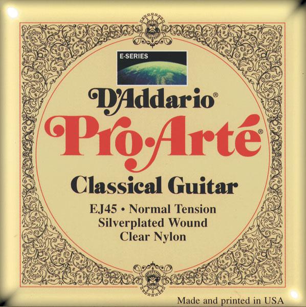 D'addario Jeu De 6 Cordes Ej45 Pro Arte Classical Nylon Core - Normal Tension - Konzertgitarre Saiten - Variation 1