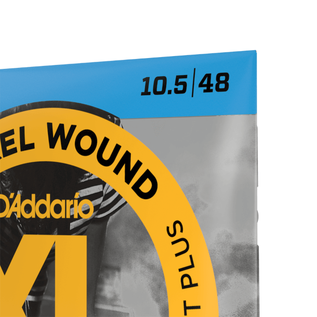 D'addario Guit. Elec. 6c Nickel Round Wound Regular Light Plus 10.5-48 Exl110+ - E-Gitarren Saiten - Variation 1