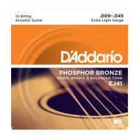 EJ41 Folk (6) Phosphor Bronze Extra-Light 09-45 - saitensätze 