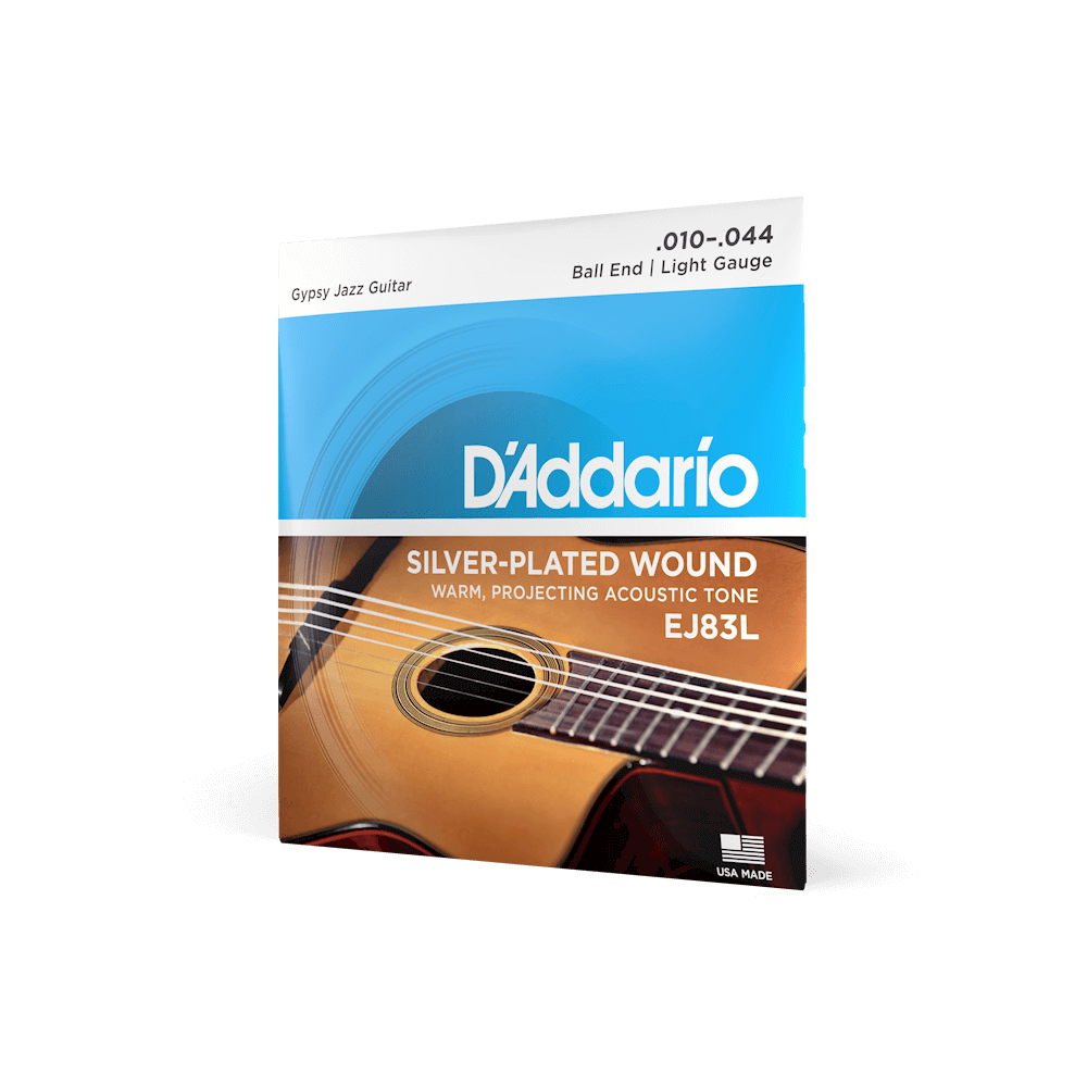 D'addario Ej83l Acoustic Gipsy Jazz Regular Light Ball End 10-44 - Westerngitarre Saiten - Variation 1