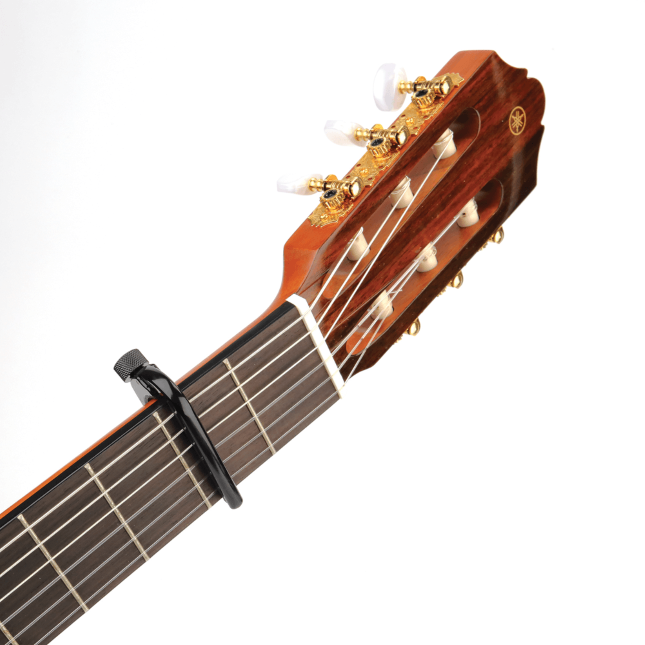 D'addario Ns Ned Steinberger Cp04 Guit. Classique Black - Kapodaster - Variation 4
