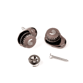 D'addario Ns Strap Lock System - Nickel - Strap Lock System - Variation 4