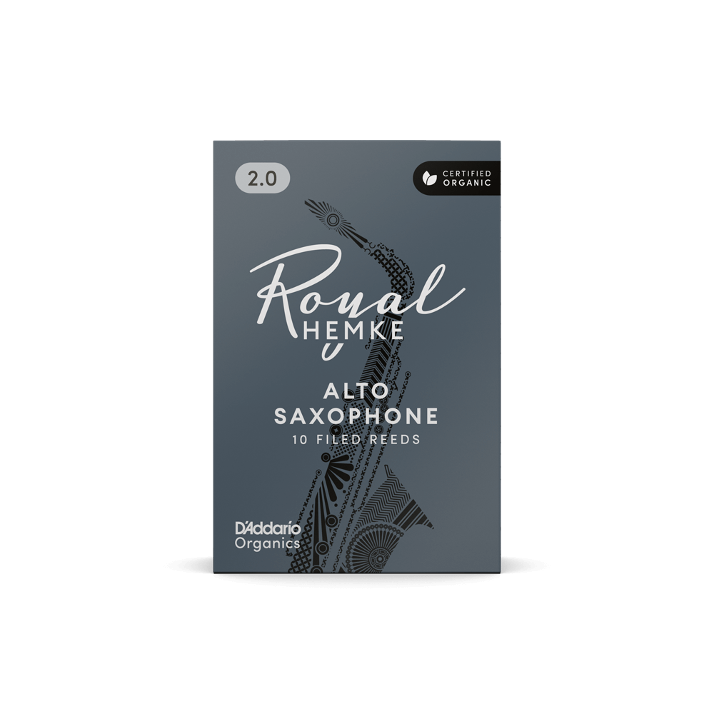 D'addario Rhkp10asx400 Royal Hemke Alto Saxophone Reeds, Strength 4.0, 10-pack - Blatt für Saxophon - Variation 2