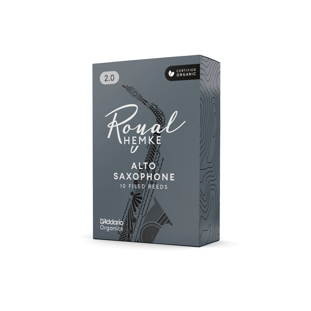 D'addario Rhkp10asx400 Royal Hemke Alto Saxophone Reeds, Strength 4.0, 10-pack - Blatt für Saxophon - Variation 1